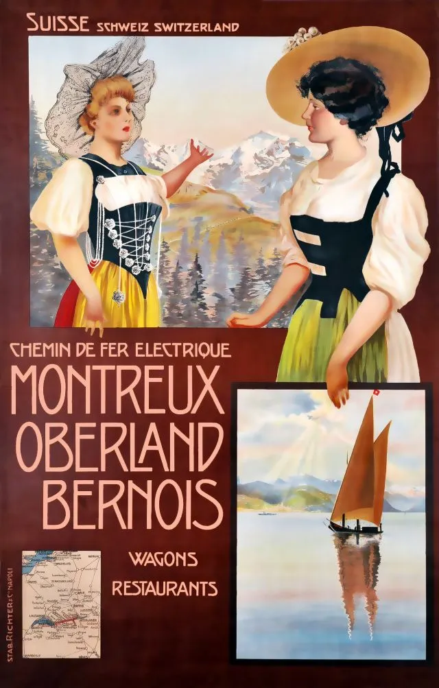 30 affiches de Mario Borgoni au début du XXème siècle 30 affiches de mario borgoni au debut du xxeme siecle 15 30-affiches-de-mario-borgoni-au-debut-du-xxeme-siecle-15-montreux