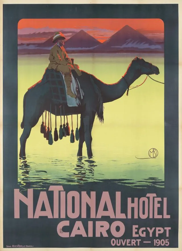 30 affiches de Mario Borgoni au début du XXème siècle 30 affiches de mario borgoni au debut du xxeme siecle 5 le caire 30-affiches-de-mario-borgoni-au-debut-du-xxeme-siecle-5-le-caire