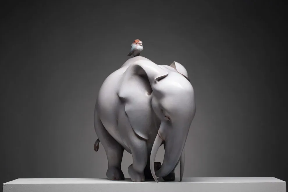 Les magnifiques sculptures d'animaux de Zhao Kai les magnifiques sculptures danimaux de zhao kai 3 elephant les-magnifiques-sculptures-danimaux-de-zhao-kai-3-elephant.