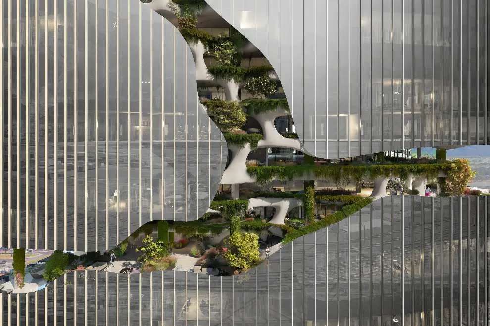 La fantastique façade de la résidence One River North de Denver la fantastique facade de la residence one river north de denver 13 la-fantastique-facade-de-la-residence-one-river-north-de-denver-13