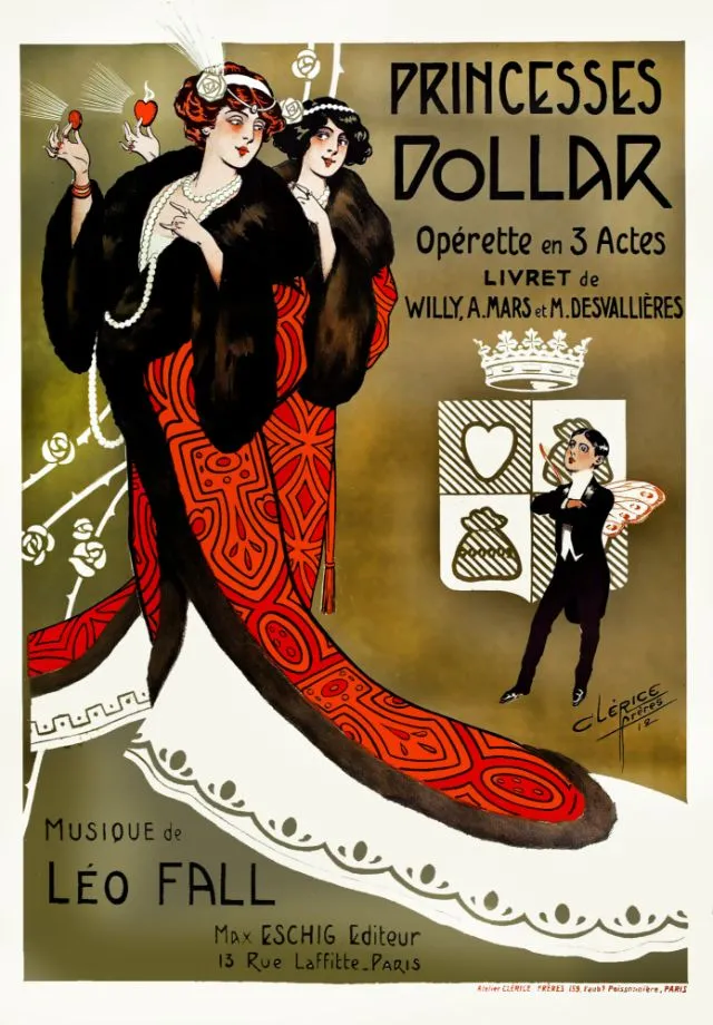 Quelques affiches de Clérice Frères du début du XXème siècle quelques affiches de clerice freres du debut du xxeme siecle 14 princesse dollar quelques-affiches-de-clerice-freres-du-debut-du-xxeme-siecle-14-princesse-dollar