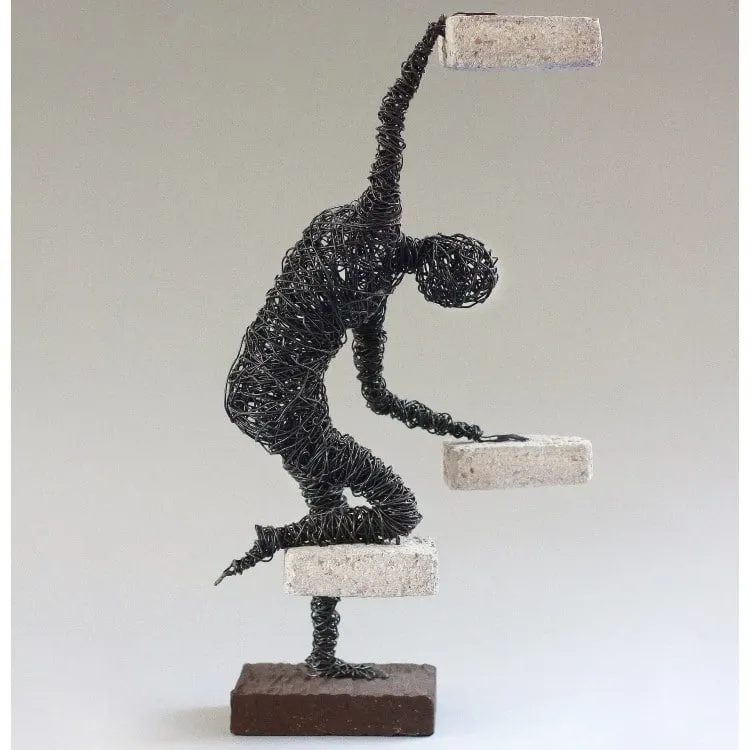 Des personnages en fil de fer poétiques par Karen Akhikyan des personnages en fil de fer poetiques par karen akhikyan 6 des-personnages-en-fil-de-fer-poetiques-par-karen-akhikyan-6