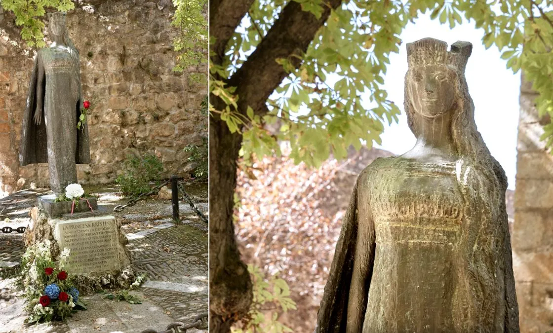 La statue de la princesse Kristina à Covarrubias la statue de la princesse kristina a covarrubias 2 la-statue-de-la-princesse-kristina-a-covarrubias-2