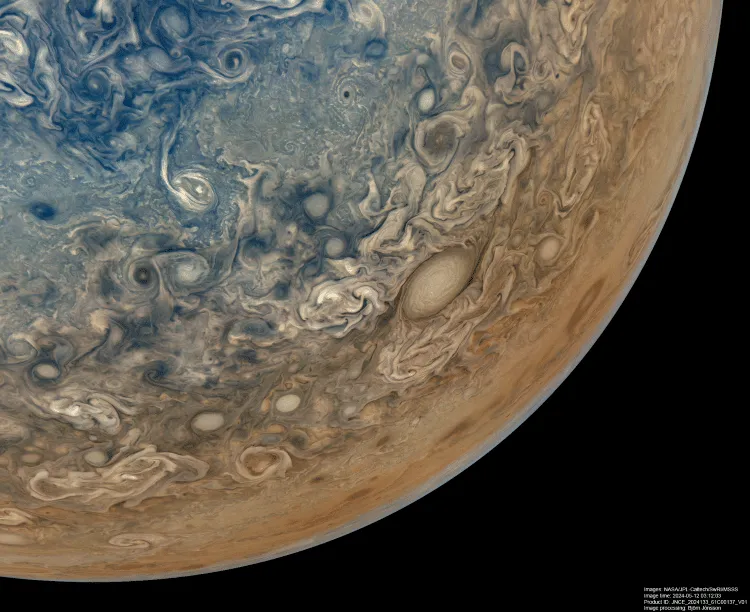 13 magnifiques images de Jupiter prises par Junocam de magnifiques images de jupiter prises par junocam 7 de-magnifiques-images-de-jupiter-prises-par-junocam-7