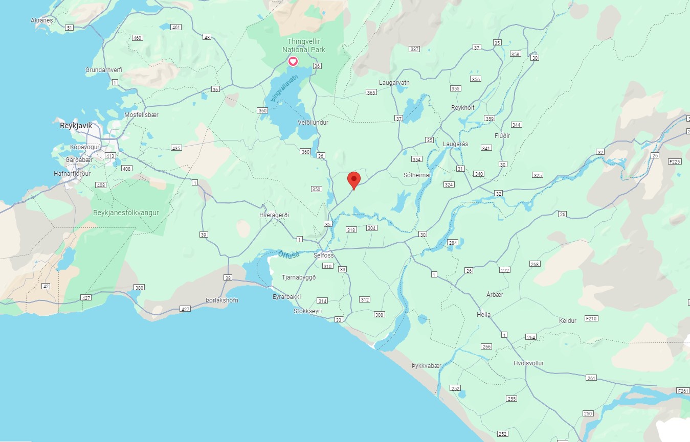 Le lac Kerid, lac de cratère volcanique islandais le lac kerid lac de cratere volcanique islande maps le-lac-kerid-lac-de-cratere-volcanique-islande-maps