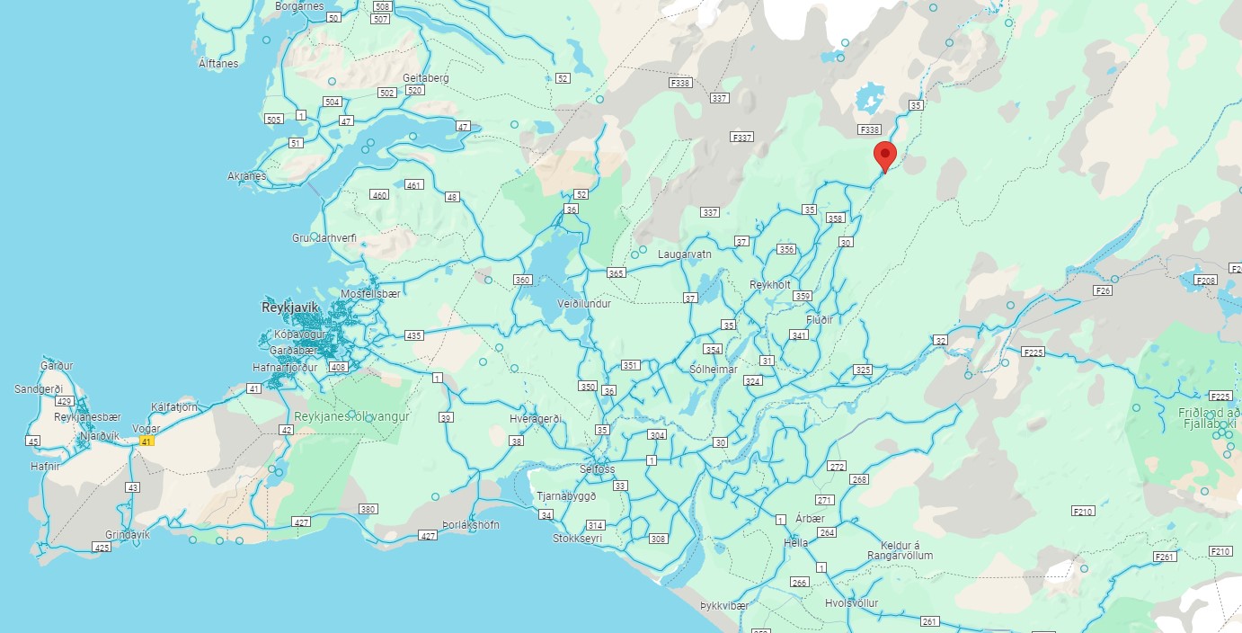 Gullfoss, impressionnante cascade du Cercle d'Or d'Islande gulfoss cascade du cercle d or islande maps Gullfoss-cascade-du-cercle-d-or-islande-maps