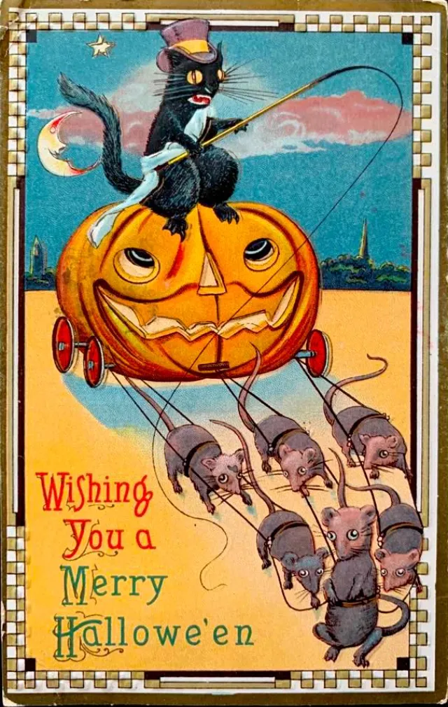 25 cartes postales d'Halloween des années 1910 25 cartes postales dhalloween des annees 1910 11 25-cartes-postales-dhalloween-des-annees-1910-11