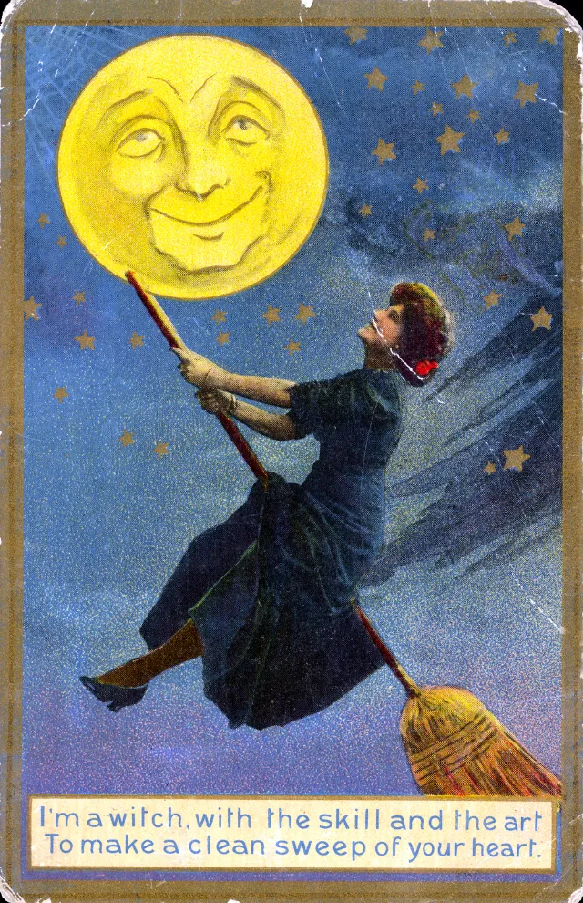 25 cartes postales d'Halloween des années 1910 25 cartes postales dhalloween des annees 1910 17 25-cartes-postales-dhalloween-des-annees-1910-17