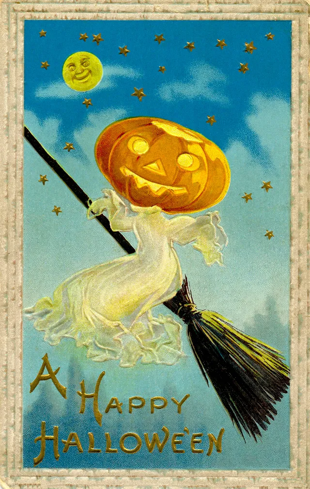 25 cartes postales d'Halloween des années 1910 25 cartes postales dhalloween des annees 1910 20 25-cartes-postales-dhalloween-des-annees-1910-20