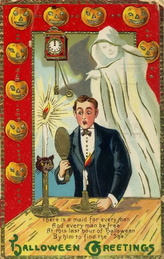 25 cartes postales d'Halloween des années 1910 25 cartes postales dhalloween des annees 1910 23 25-cartes-postales-dhalloween-des-annees-1910-23
