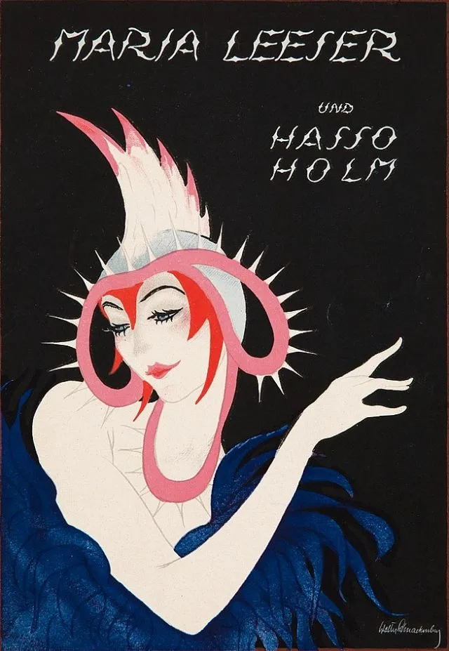 30 affiches et illustrations par Walter Schnackenberg au début du XXe siècle 30 affiches illustrees par walter schnackenberg au debut du xxe siecle 23 maria leeser 30-affiches-illustrees-par-walter-schnackenberg-au-debut-du-xxe-siecle-23-maria-leeser