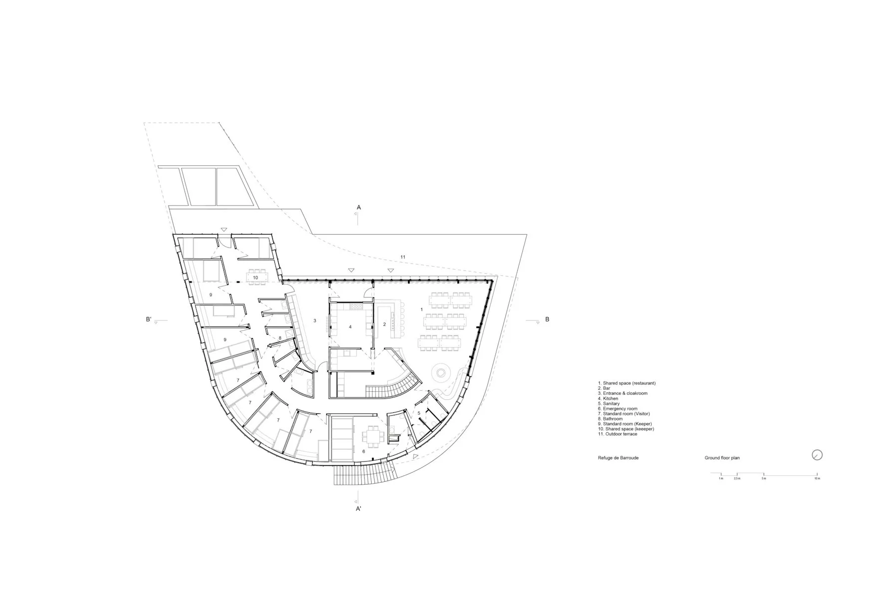 La reconstruction du refuge du cirque de Barroude dans les Pyrénées la reconstruction du refuge du cirque de barroude dans les pyrenees snohetta 5 la-reconstruction-du-refuge-du-cirque-de-barroude-dans-les-pyrenees-snohetta-5
