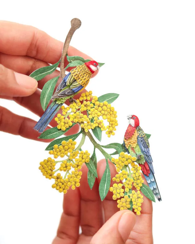 40 perroquets miniatures de papier 40 perroquets miniatures de papier 35 40-perroquets-miniatures-de-papier-35