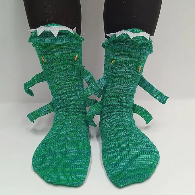 Des chaussettes crocodile croqueur en tricot des chaussettes crocodile croqueur en tricot 6 des-chaussettes-crocodile-croqueur-en-tricot-6