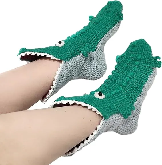 Des chaussettes crocodile croqueur en tricot des chaussettes crocodile croqueur en tricot 8 des-chaussettes-crocodile-croqueur-en-tricot-8