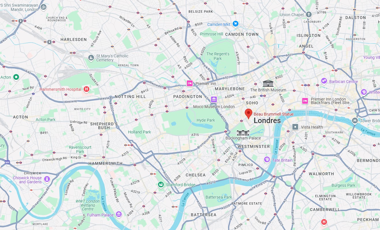 Beau Brummell : la statue du dandy ultime à Londres beau brummell la statue du dandy ultime a londres maps beau-brummell-la-statue-du-dandy-ultime-a-londres-maps