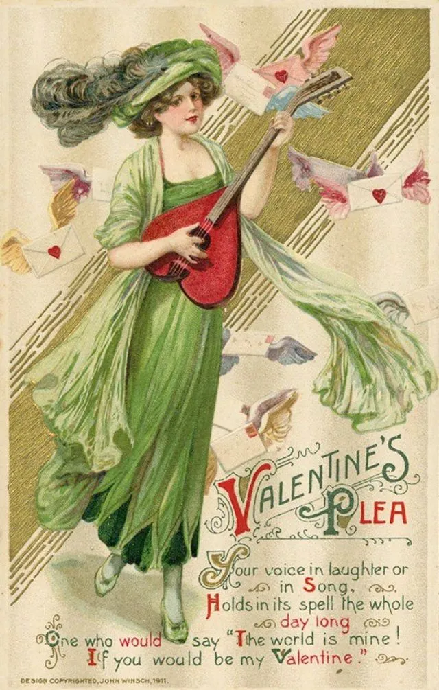 Des cartes postales de Saint Valentin pleines d'humour de la fin du XIXᵉ et du début du XXᵉ siècle des cartes postales de saint valentin pleines dhumour de la fin du xixᵉ et du debut du xxᵉ siecle 23 des-cartes-postales-de-saint-valentin-pleines-dhumour-de-la-fin-du-xixᵉ-et-du-debut-du-xxᵉ-siecle-22