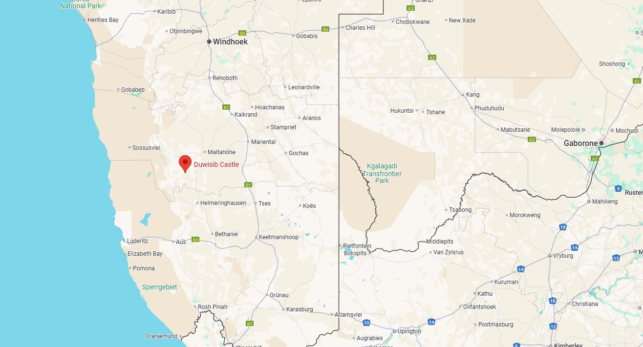 Le château de Duwisib : un bijou médiéval romantique au cœur du désert namibien le chateau de duwisib desert namibien maps le-chateau-de-duwisib-desert-namibien-maps
