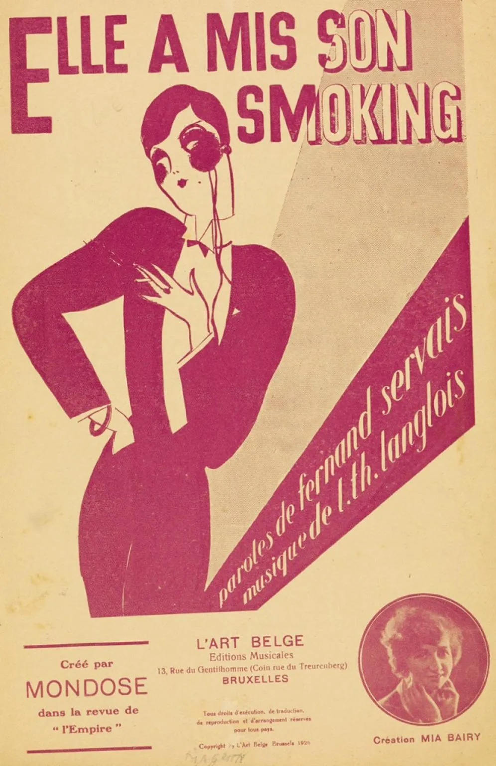 Affiches et pochettes de musique Art déco de René Magritte affiches et pochettes de musique art deco de rene magritte 10 affiches-et-pochettes-de-musique-art-deco-de-rene-magritte-10