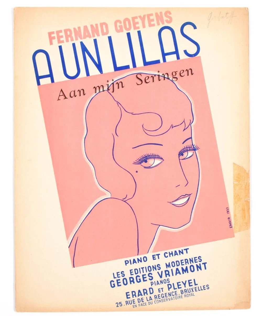 Affiches et pochettes de musique Art déco de René Magritte affiches et pochettes de musique art deco de rene magritte 13 affiches-et-pochettes-de-musique-art-deco-de-rene-magritte-13