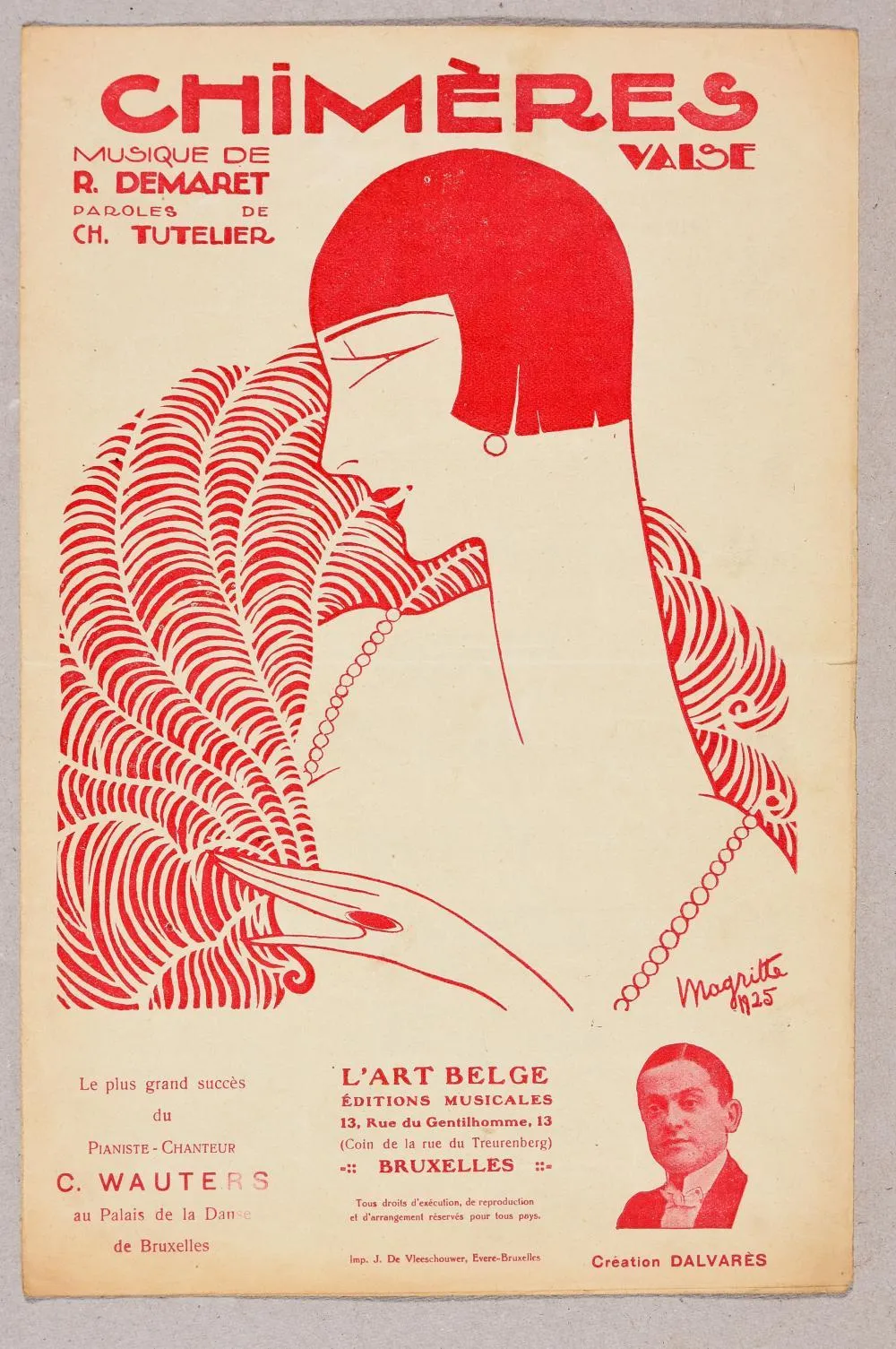 Affiches et pochettes de musique Art déco de René Magritte affiches et pochettes de musique art deco de rene magritte 4 affiches-et-pochettes-de-musique-art-deco-de-rene-magritte-4