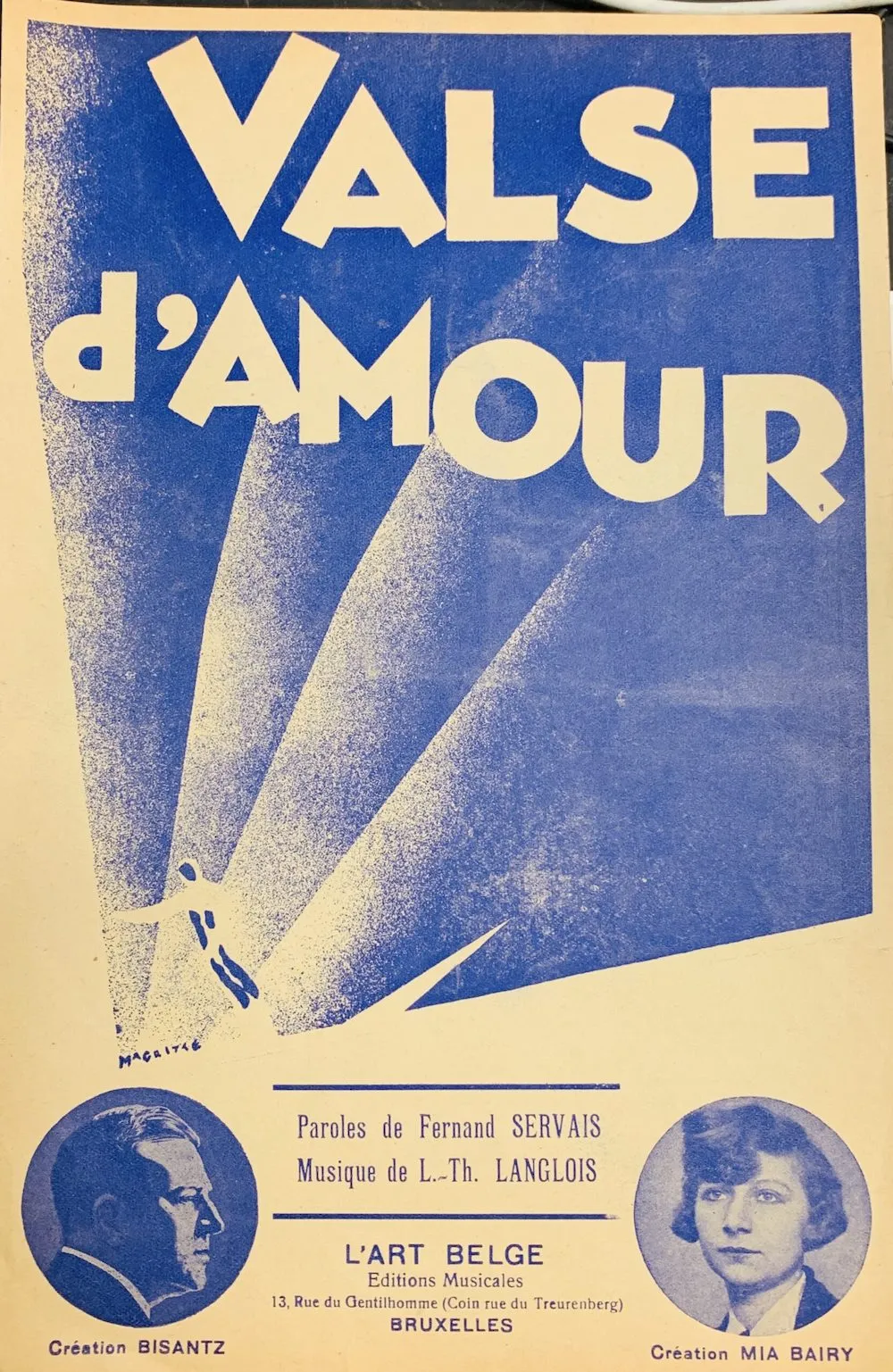 Affiches et pochettes de musique Art déco de René Magritte affiches et pochettes de musique art deco de rene magritte 6 affiches-et-pochettes-de-musique-art-deco-de-rene-magritte-6