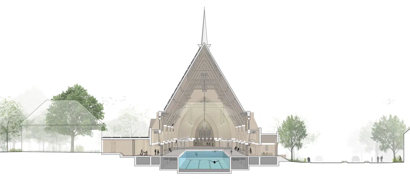 La transformation d'une église en piscine: le projet "Holy Water" à Heerlen a transformation dune eglise en piscine le projet holy water a heerlen 9 la-transformation-dune-eglise-en-piscine-le-projet-holy-water-a-heerlen-9