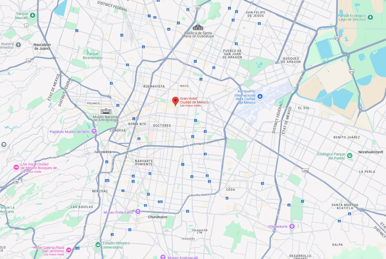 Gran Hotel Ciudad de México : un chef-d'œuvre Art nouveau au cœur de la capitale gran hotel ciudad de mexico un chef doeuvre art nouveau au coeur de la capitale maps gran-hotel-ciudad-de-mexico-un-chef-doeuvre-art-nouveau-au-coeur-de-la-capitale-maps