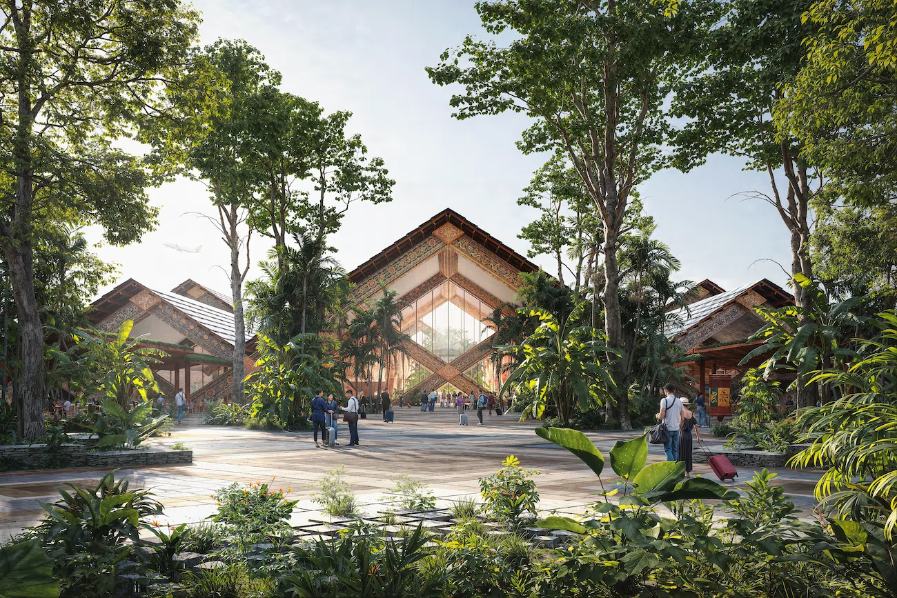 L'aéroport international de Gelephu : un terminal bhoutanais entre tradition, nature et design futuriste aeroport international de gelephu un terminal bhoutanais entre tradition nature et design futuriste 2 aeroport-international-de-gelephu-un-terminal-bhoutanais-entre-tradition-nature-et-design-futuriste-2