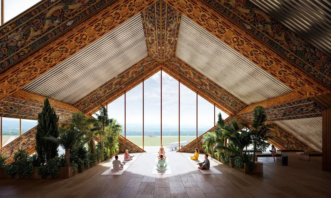 L'aéroport international de Gelephu : un terminal bhoutanais entre tradition, nature et design futuriste aeroport international de gelephu un terminal bhoutanais entre tradition nature et design futuriste 6 aeroport-international-de-gelephu-un-terminal-bhoutanais-entre-tradition-nature-et-design-futuriste-6.