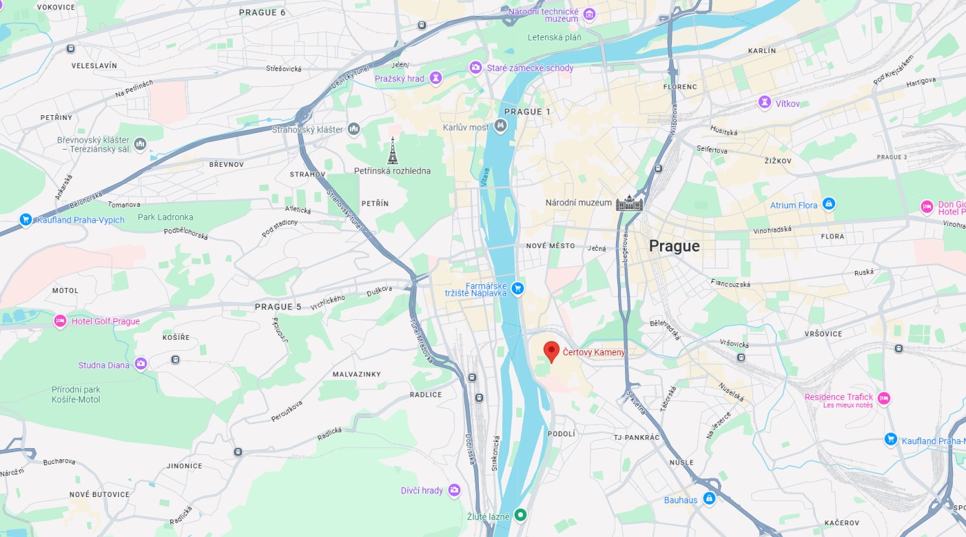 La Colonne du Diable de Prague : quand Satan rate son pari la colonne du diable de prague quand satan rate son pari maps la-colonne-du-diable-de-prague-quand-satan-rate-son-pari-maps