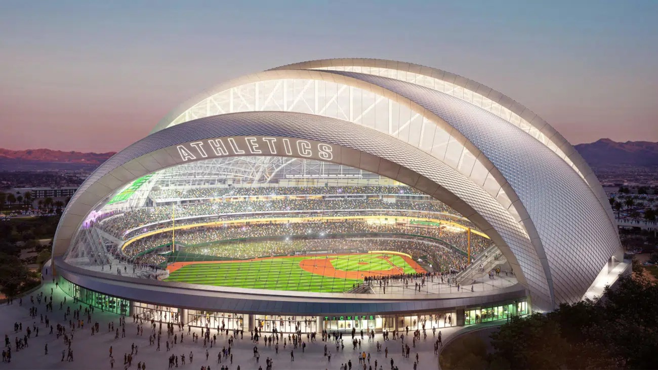 Un stade futuriste pour les Athletics : bienvenue à Las Vegas, où même le baseball devient un show un stade futuriste pour les athletics bienvenue a las vegas ou meme le baseball devient un show 1 un-stade-futuriste-pour-les-athletics-bienvenue-a-las-vegas-ou-meme-le-baseball-devient-un-show-1