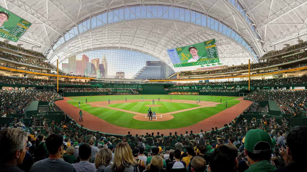 Un stade futuriste pour les Athletics : bienvenue à Las Vegas, où même le baseball devient un show un stade futuriste pour les athletics bienvenue a las vegas ou meme le baseball devient un show 2 un-stade-futuriste-pour-les-athletics-bienvenue-a-las-vegas-ou-meme-le-baseball-devient-un-show-2