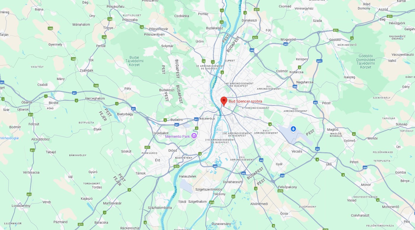 Une statue de Bud Spencer à Budapest : l’hommage inattendu à un géant du cinéma une statue de bud spencer a budapest lhommage inattendu a un geant du cinema maps une-statue-de-bud-spencer-a-budapest-lhommage-inattendu-a-un-geant-du-cinema-maps