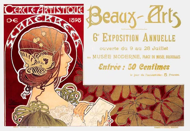 Henri Privat-Livemont : le magicien de l’Art nouveau belge henri privat livemont affiche art nouveau belgique 11 henri-privat-livemont-affiche-art-nouveau-belgique-11