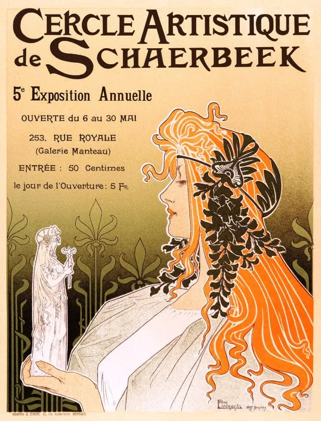 Henri Privat-Livemont : le magicien de l’Art nouveau belge henri privat livemont affiche art nouveau belgique 5 henri-privat-livemont-affiche-art-nouveau-belgique-5