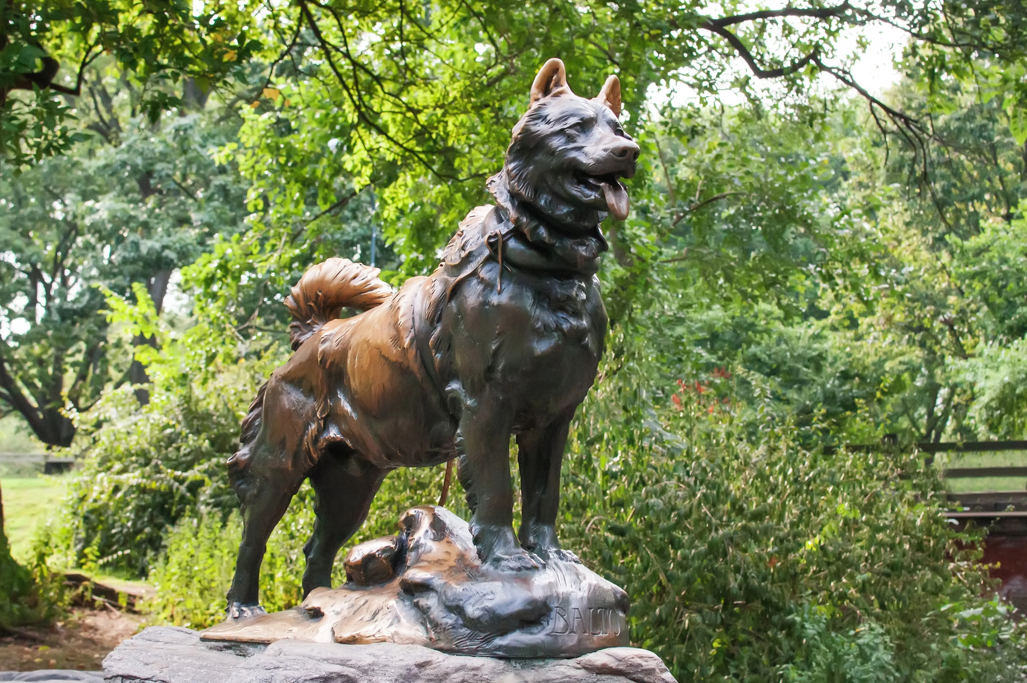 La statue de Balto, chien héros de l'Alaska immortalisé à Central Park la statue de balto chien heros de lalaska immortalise a central park 1 la-statue-de-balto-chien-heros-de-lalaska-immortalise-a-central-park-1