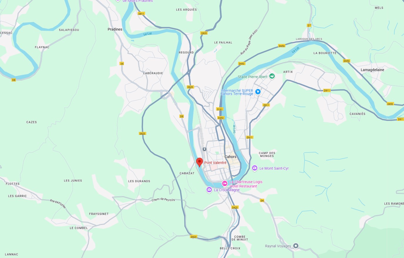 Le Pont Valentré : le gardien médiéval de Cahors le pont valentre le gardien medieval de cahors maps le-pont-valentre-le-gardien-medieval-de-cahors-maps