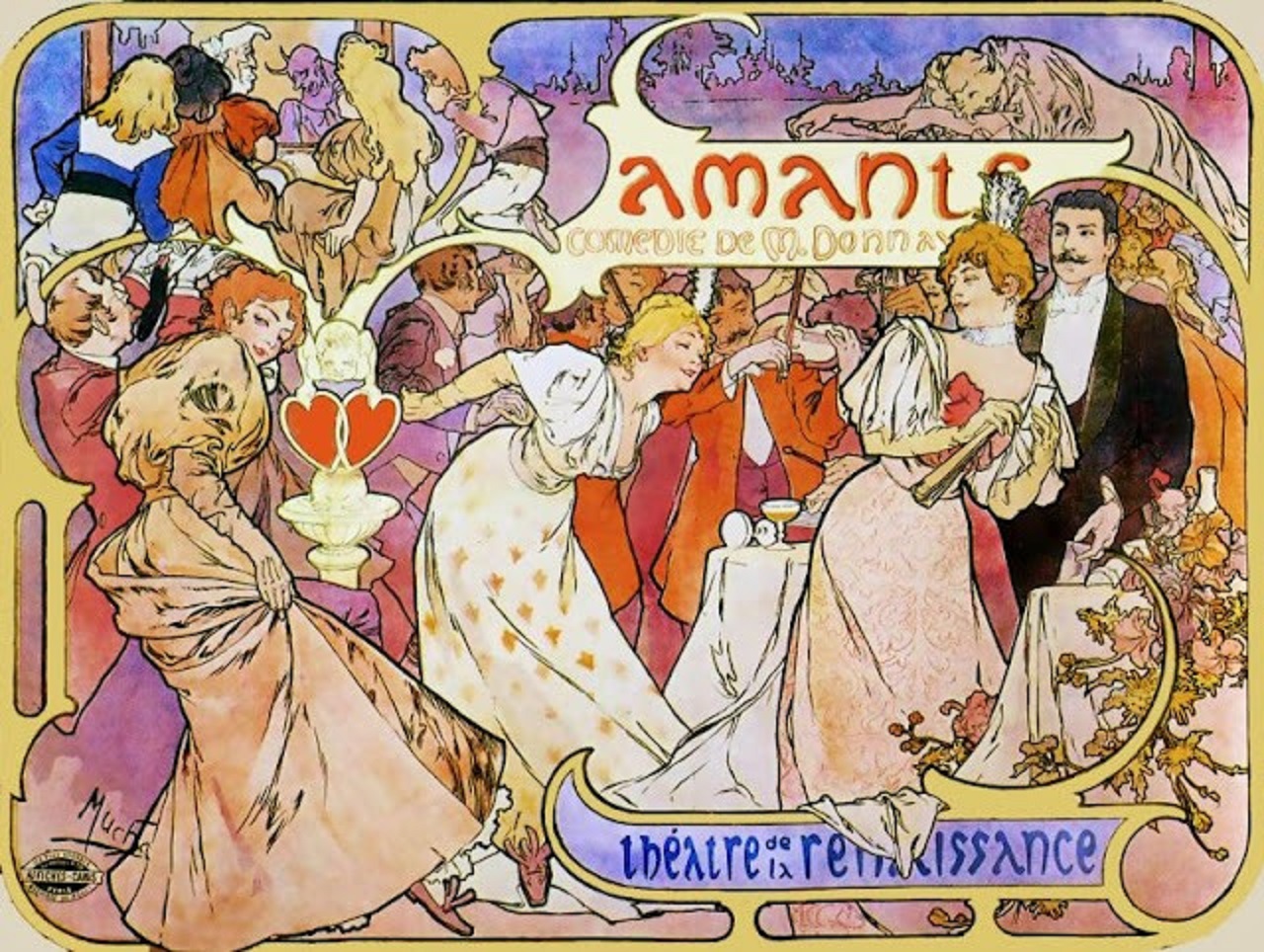 Les affiches vintage d’Alphonse Mucha, joyaux de la fin du XIXe siècle les affiches vintage d alphonse mucha joyaux de la fin du xixe siecle 1 les-affiches-vintage-d-alphonse-mucha-joyaux-de-la-fin-du-xixe-siecle-1