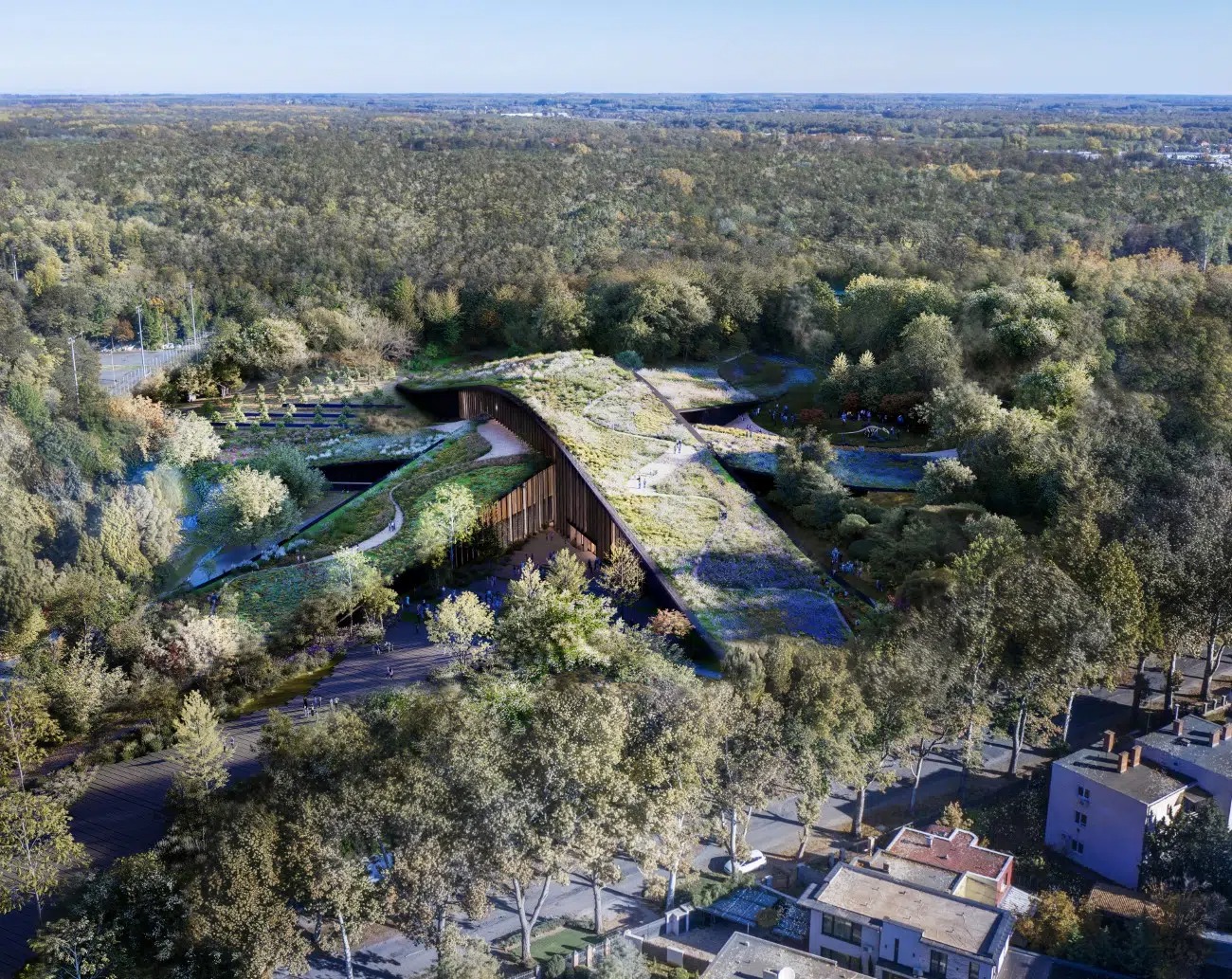 Le futur musée d’histoire naturelle hongrois : quand l’architecture se fond dans la forêt le futur musee dhistoire naturelle hongrois quand larchitecture se fond dans la foret 1 le-futur-musee-dhistoire-naturelle-hongrois-quand-larchitecture-se-fond-dans-la-foret-1.