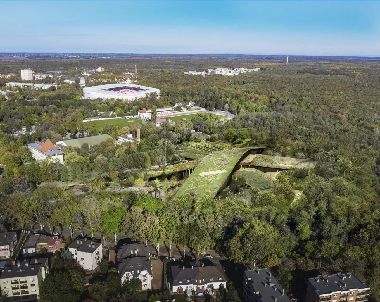 Le futur musée d’histoire naturelle hongrois : quand l’architecture se fond dans la forêt le futur musee dhistoire naturelle hongrois quand larchitecture se fond dans la foret 2 le-futur-musee-dhistoire-naturelle-hongrois-quand-larchitecture-se-fond-dans-la-foret-2