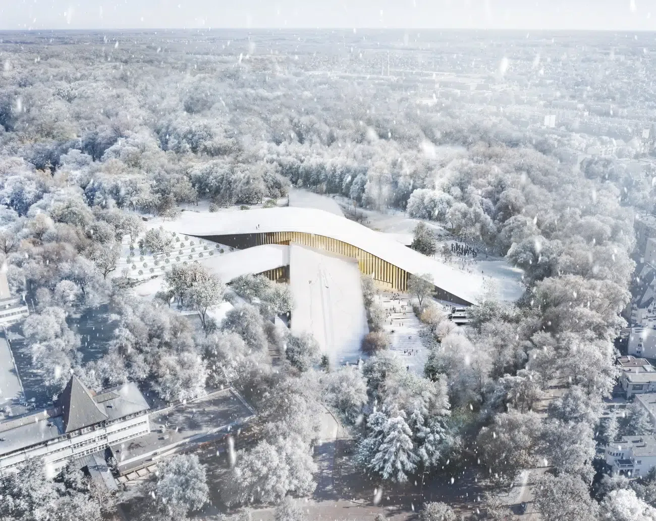 Le futur musée d’histoire naturelle hongrois : quand l’architecture se fond dans la forêt le futur musee dhistoire naturelle hongrois quand larchitecture se fond dans la foret 8 le-futur-musee-dhistoire-naturelle-hongrois-quand-larchitecture-se-fond-dans-la-foret-8