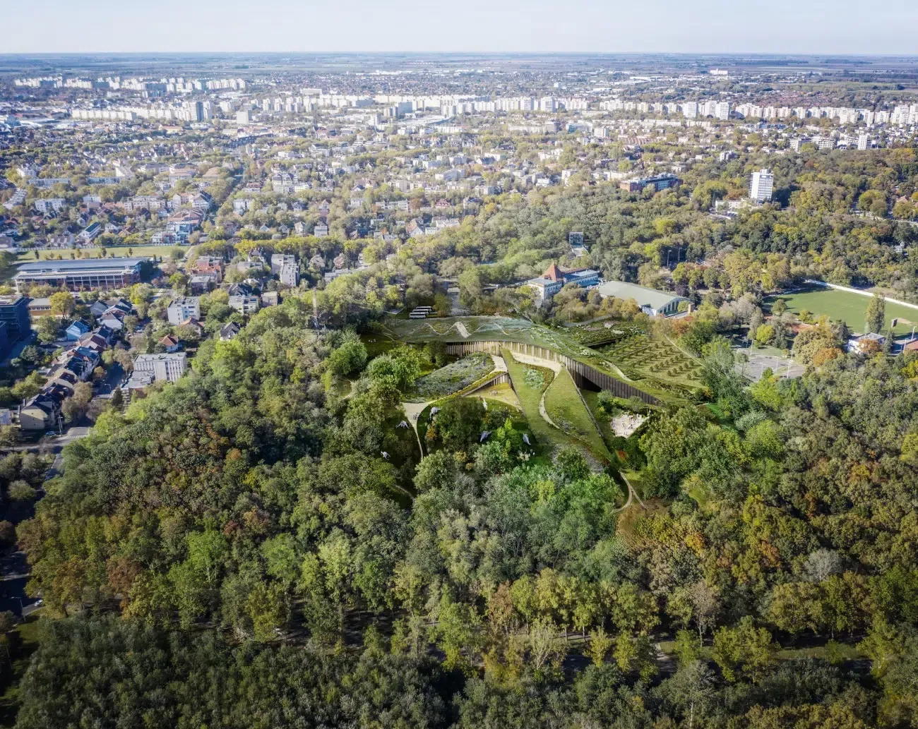 Le futur musée d’histoire naturelle hongrois : quand l’architecture se fond dans la forêt le futur musee dhistoire naturelle hongrois quand larchitecture se fond dans la foret 9 le-futur-musee-dhistoire-naturelle-hongrois-quand-larchitecture-se-fond-dans-la-foret-9