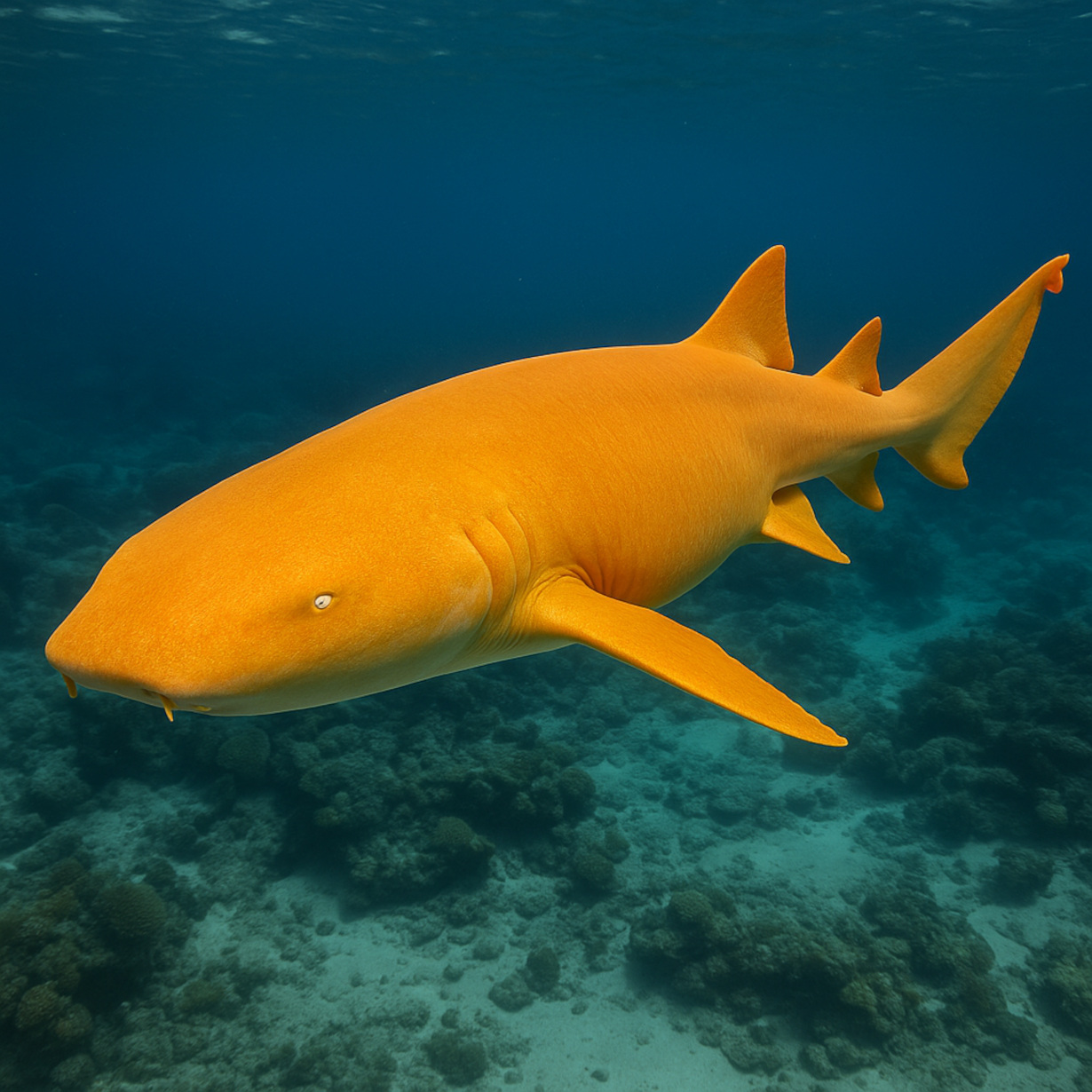 Requin nourrice orange : un spécimen doré qui intrigue les scientifiques requin nourrice orange un specimen dore qui intrigue les scientifiques requin-nourrice-orange-un-specimen-dore-qui-intrigue-les-scientifiques