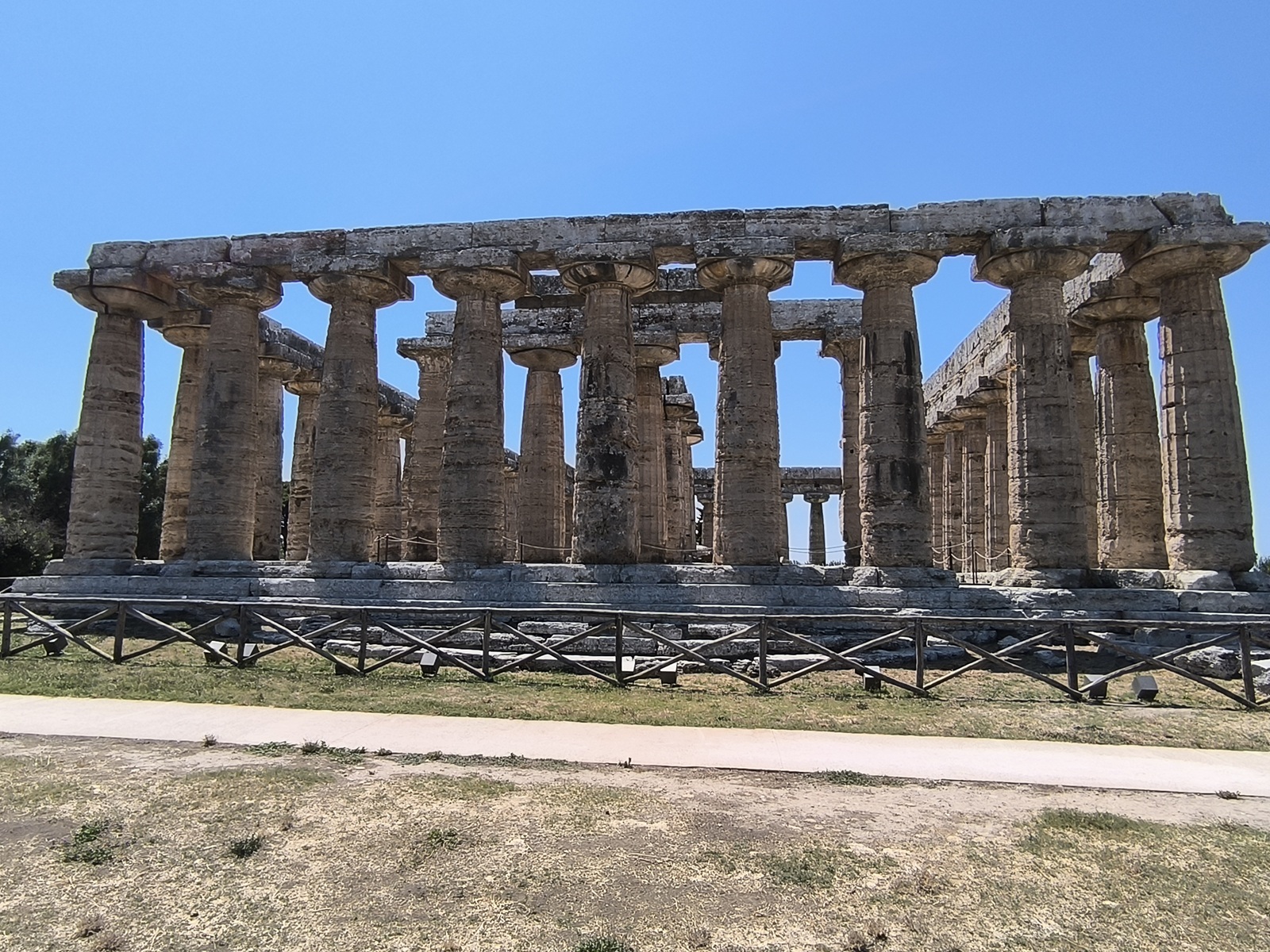 paestum les temples grecs les mieux conserves ditalie et un plongeon vieux de 2 500 ans 5 - temple de Héra paestum les temples grecs les mieux conserves ditalie et un plongeon vieux de 2 500 ans 5 - temple de Héra