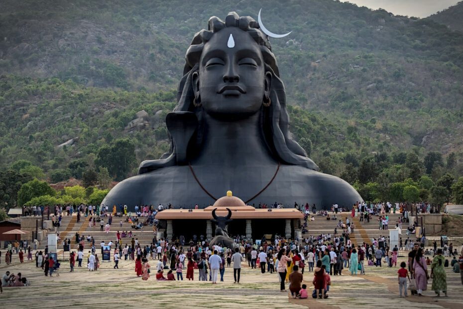 adiyogi shiva le plus grand buste sculpte du monde 1