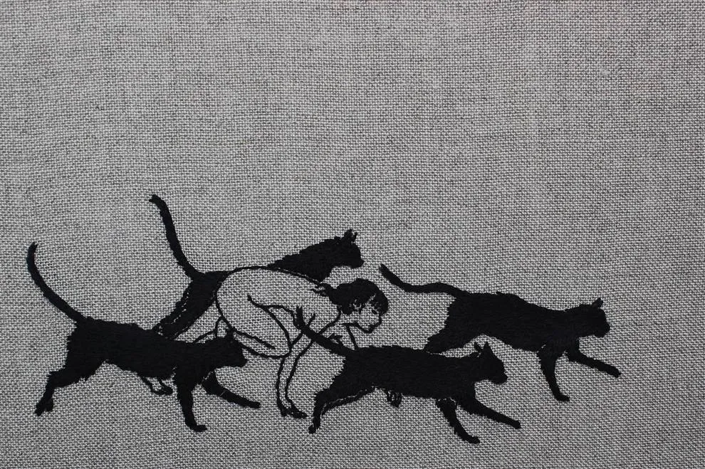 broderie macabre occultisme cousu main adipocere 14 broderie macabre occultisme cousu main adipocere 14