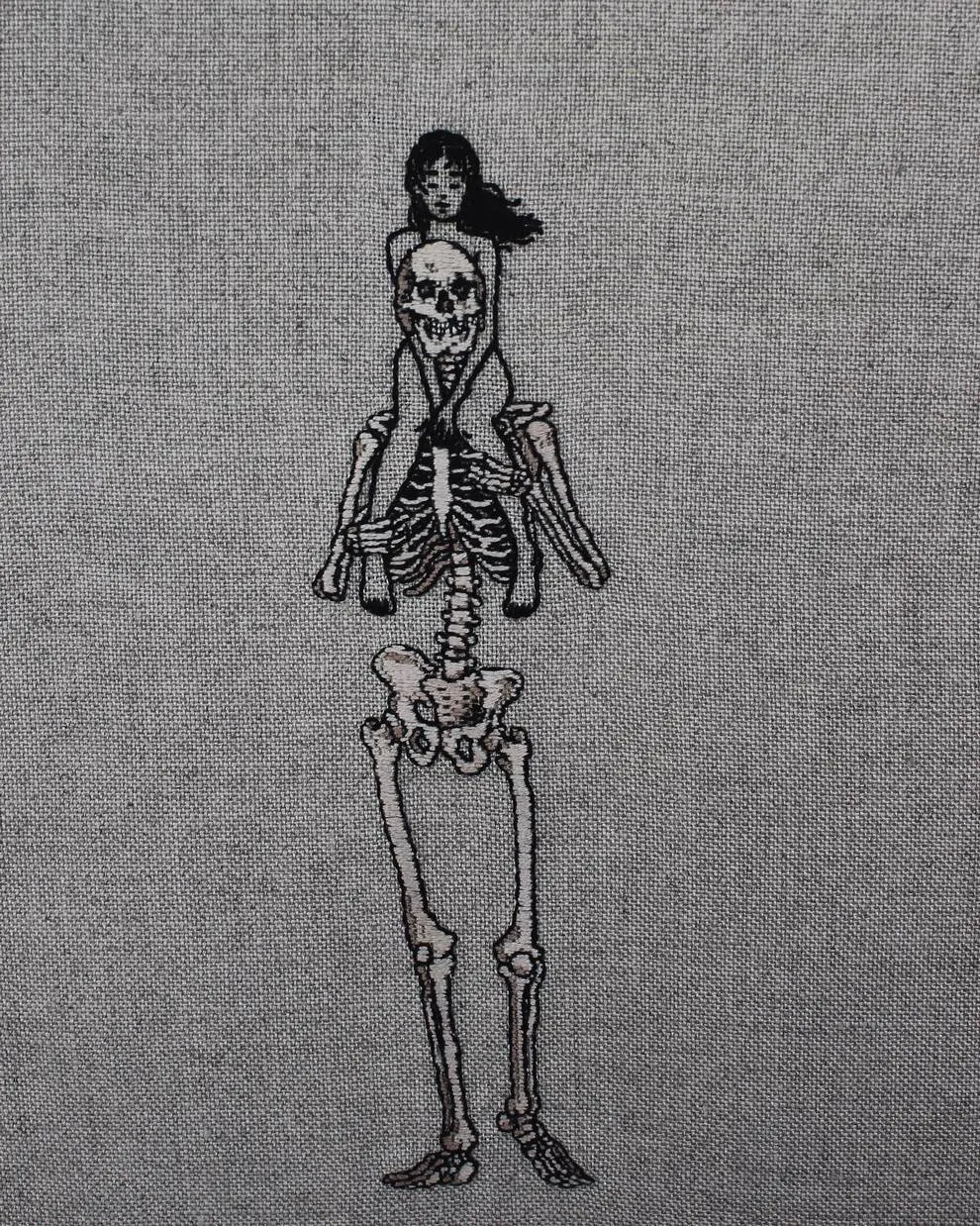 broderie macabre occultisme cousu main adipocere 5 broderie macabre occultisme cousu main adipocere 5