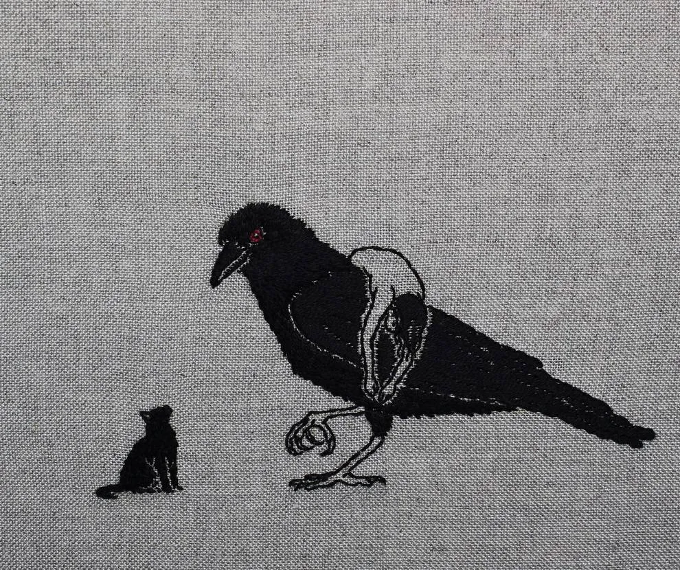 broderie macabre occultisme cousu main adipocere 9 broderie macabre occultisme cousu main adipocere 9