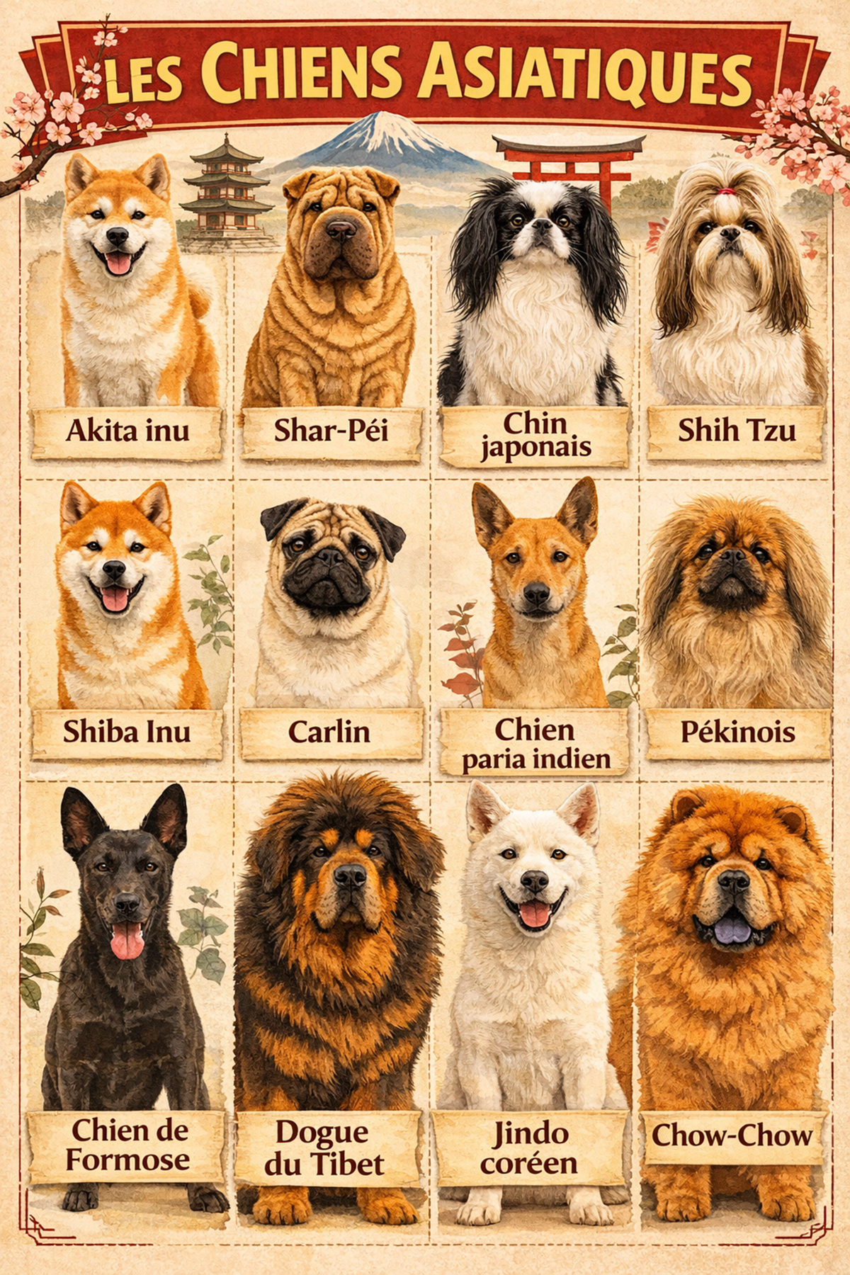 Infographies: nationalité des chiens la nationalite des chiens 1 asie Infographies: nationalité des chiens